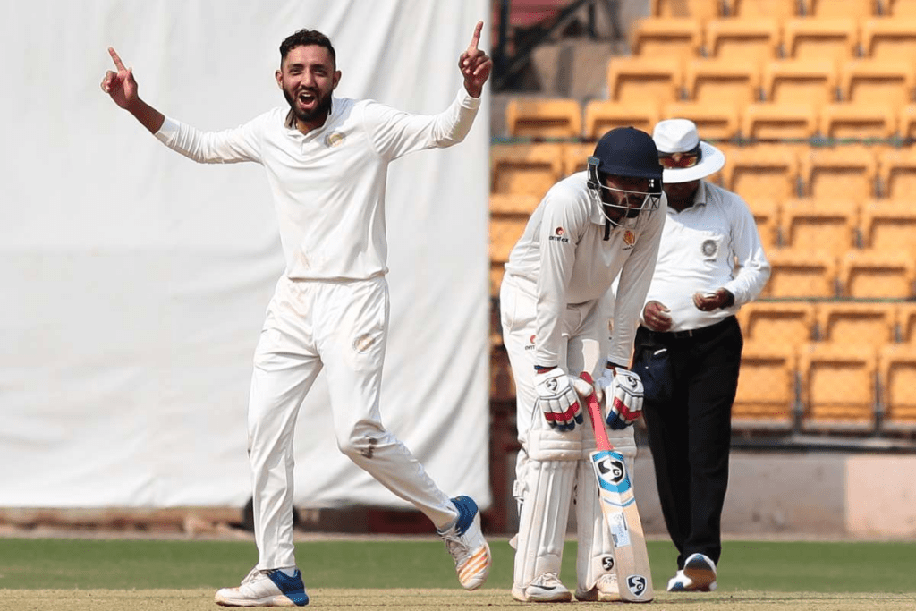 Bowlers celebrating early breakthrough capitalising on opponent vulnerability